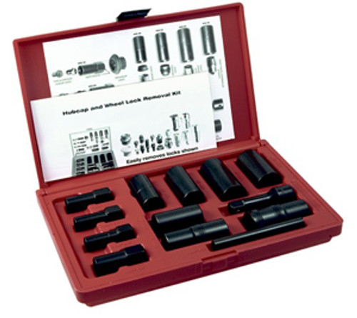 KEN TOOL - ACH 30171 13-Piece Lug Wheel Lock Removal Set