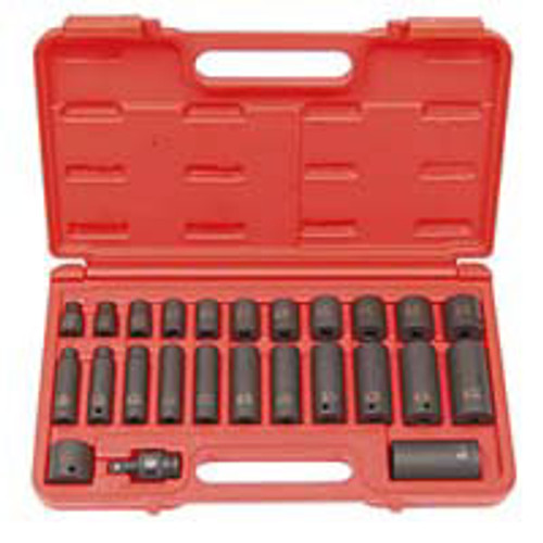 Sunex Tool - CC 3325 25 Piece 3/8 inch Drive Impact Socket Set Main Image