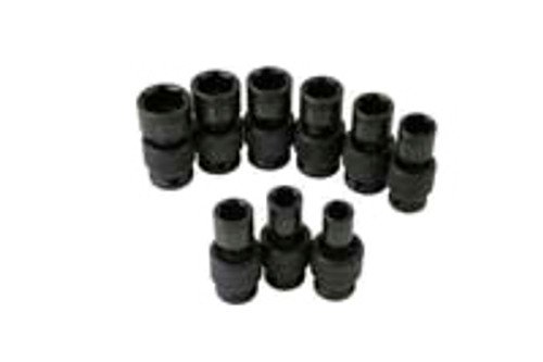 Sunex Tool 2657 9 Piece SAE Swivel Socket Set Main Image