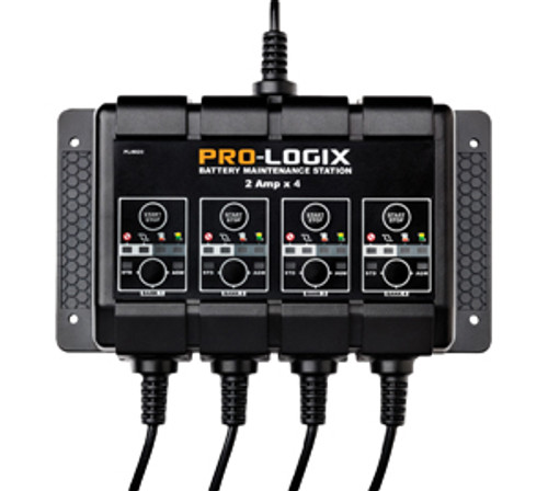 Clore Automotive PL4020 Pro-Logix 4-Bank Battery Maintenance Station