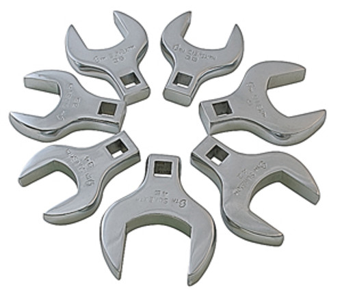SUNEX TOOL - CC 9740A 1/2 Inch Jumbo Crowfoot Wrench Set Main View