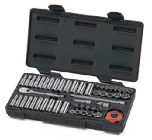 GEARWRENCH - ACH 80301 51 Piece 1/4 Drive 12 Point Socket Set