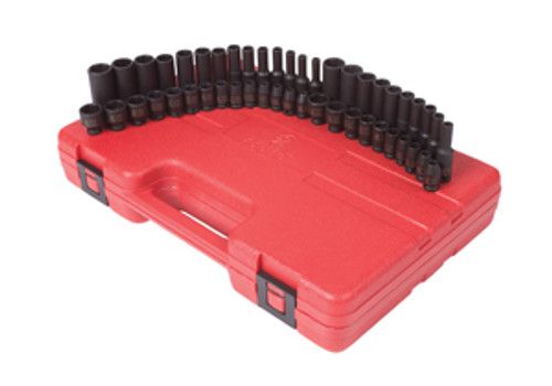 SUNEX  TOOL - CC 1848 48 Pc 1/4" Dr Master Impact Socket Set