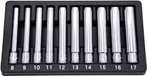 Astro Pneumatic Tool Co. - ACH 4110 3/8 Drive Metric Extra Deep Socket Set