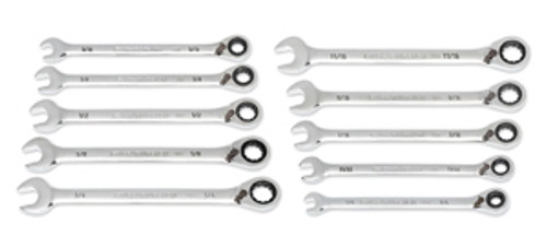 Gearwrench - Ach 86658 10-Piece Ratcheting Wrench Set Main View