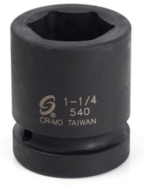 SUNEX  TOOL - CC 554 1in Drive 54mm Impact Socket Front View