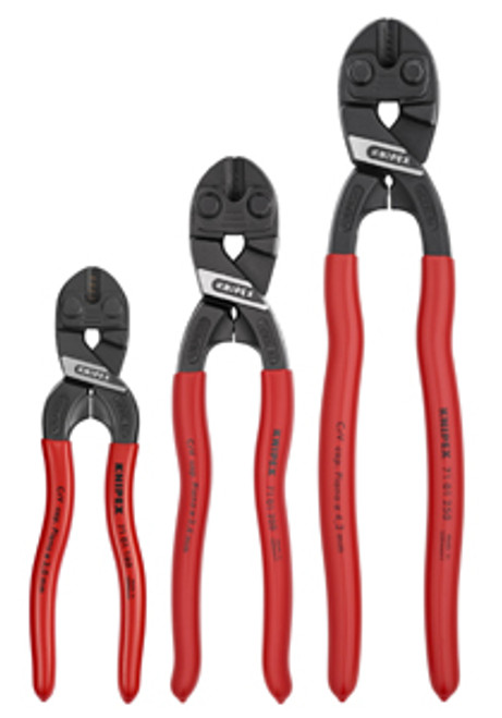 KNIPEX Tools 3-Piece Compact Bolt Cutters Set Main Image
