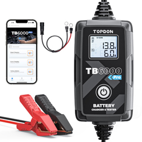 TOPDON USA - ACH TB6000 PRO Battery Charger Tester