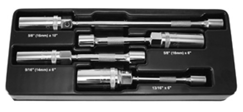 ASTRO PNEUMATIC TOOL CO. - ACH 94404 Magnetic Spark Plug Extension Socket Set