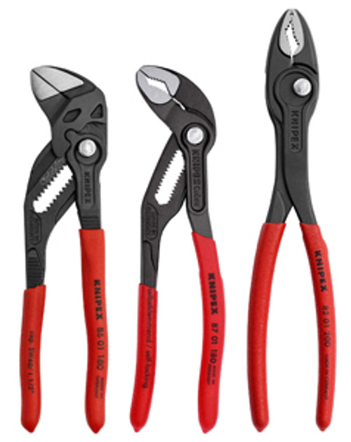 KNIPEX TOOLS LP - ACH 9K 00 80 156 3 Piece Pliers Set Main Image