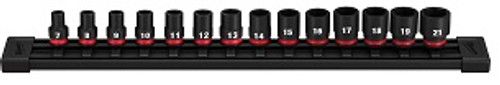 Milwaukee 49-66-7007 14-Pc Metric Shockwave Impact Socket Set