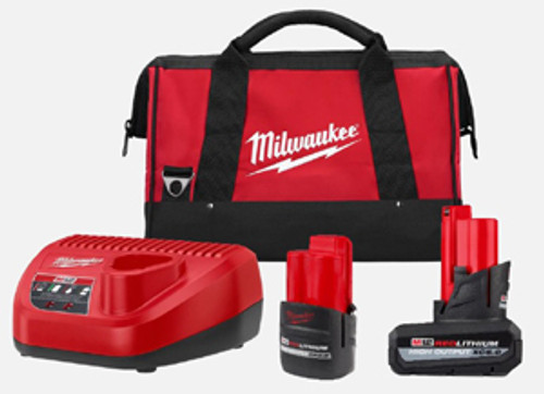 Milwaukee Electric Tool - Ach 48-59-2425P M12 Redlithium Starter Kit