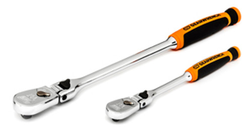 GEARWRENCH - ACH 81275T 1/4 And 3/8 Drive Ratchet Set Cushion Grip