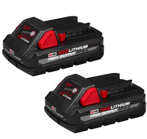 Milwaukee Electric Tool - ACH 48-11-1837 M18 CP3.0 Battery 2-Pack Redlithium High Output
