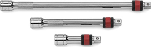 Gearwrench - Ach 81202 3 Pc 3/8 Drive Locking Extension Socket Set Front View