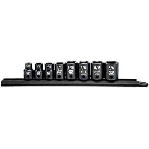 GEARWRENCH - ACH 84910N 8 Pc 3/8in Drive SAE Socket Set GEARWRENCH - ACH 84910N 8 Pc 3/8in Drive SAE Socket Set