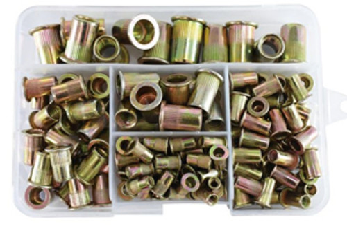 ASTRO PNEUMATIC TOOL CO. - ACH RN120 Rivet Nut Assortment 120 Piece