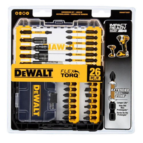 DEWALT-BLACK AND DECKER INC AC ANGFT26SET Impact Bit Set Main Image