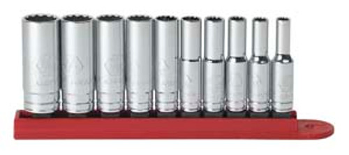 GEARWRENCH - ACH 80309D 10pc 1/4 Dr 12pt Deep SAE Socket Set Main View