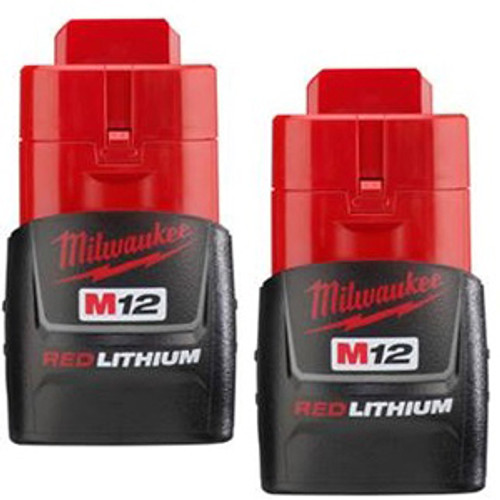 Milwaukee M12 RedLithium Compact Battery Two-Pack