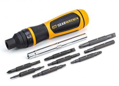 GEARWRENCH - ACH 80191R 11-in-1 Ratcheting Multi-Bit Driver