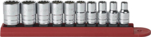 Gearwrench - Ach 80307D 10pc 1/4 Dr 12pt SAE Socket Set