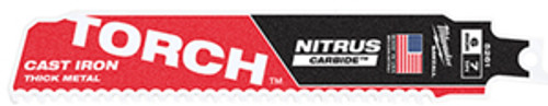 MILWAUKEE ELECTRIC TOOL - ACH 48-00-5262 9in Sawsall Torch Blade Nitrus Carbide 7TPI