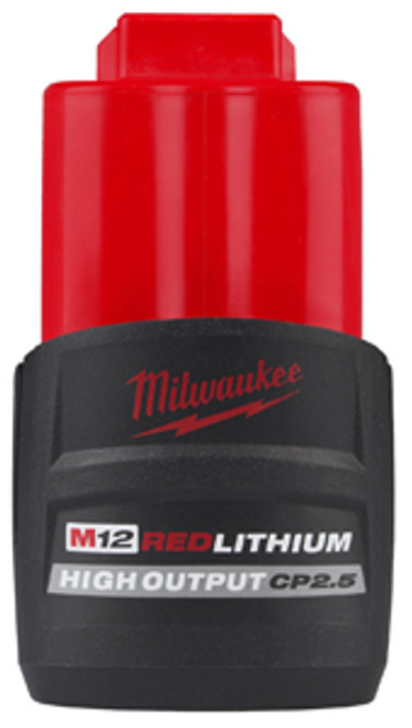 Milwaukee Electric Tool - Ach 48-11-2425 M12 Red Lithium CP2.5 Battery Pack