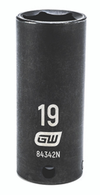 GEARWRENCH - ACH 84324N 3/8in Drive 19mm Impact Socket Main View