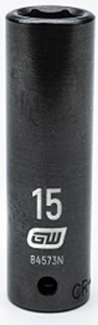 Gearwrench - ACH 84573N 1/2 Inch Drive 15mm Deep Impact Socket