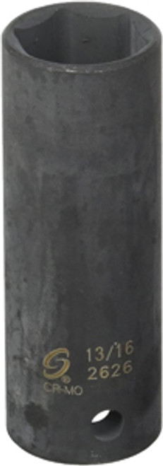 Sunex Tool - CC 2626 13/16 1/2 Drive Impact Socket Extra Thin Wall Deep