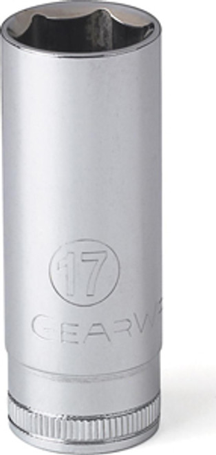 Gearwrench - ACH 80399 3/8 Drive 17MM 6 Point Deep Metric Socket