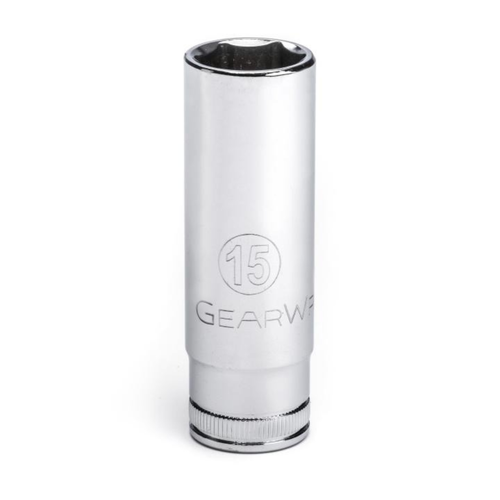 GEARWRENCH - ACH 80397 3/8 Drive 15MM Deep Socket GEARWRENCH - ACH 80397 3/8 Drive 15MM Deep Socket