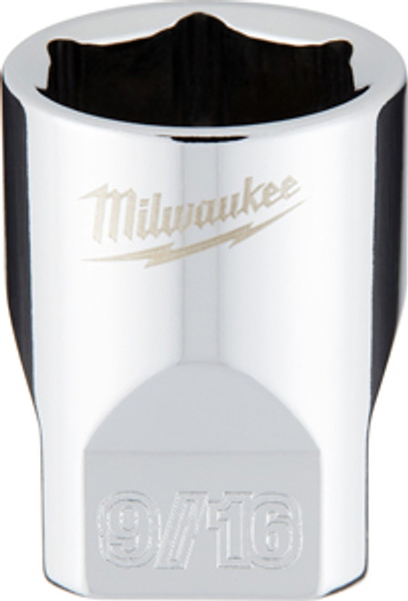 Milwaukee Electric Tool - Ach 45-34-9010 1/4in 9/16 6-Point Socket