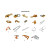 iDEAL Tool Board, Tool & Clamp Kit, 20 Pc