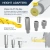 BendPak 2-Post Stacking Medium Adapter 2.75" (70 mm), 35mm Pin (Set of 4)