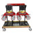 Goliath Carts UD-S-196X UD Stand with 2 UD9600 Dolly Set, 1 Pinch, 1 Frame, 1 Hub