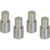 MaxJax Low 35mm Pin, 52mm Truck Adapter (Set of 4)
