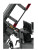 JET Tools HVBS-10 DMW 10" Horizontal/Vertical Dual Mitering Portable Band Saw , 1HP, 115V, 1 Ph