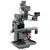 JET Tools JTM-1050EVS2/230 Mill With 3-Axis Newall DP700 DRO (Knee) With X & Y-Axis Powerfeeds