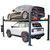 Stratus SAE-P48 4 Post 8,000 lbs Capacity Manual Release Storage Lift With Castors