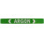 Rapid Air CP-0103 Argon Pipe Label. Green. 1in X 7-1/2in. Each