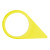 Checkpoint CPY17 Checkpoint Wheel nut indicator - Yellow 11/16 in (17 mm) (Bag of 100 pcs)