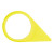 Checkpoint CPY26 Checkpoint Wheel nut indicator - Yellow 1 1/32 in (26 mm) (Bag of 100 pcs)