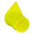 Checkpoint DTLRY21 Dustite Long Reach Wheel nut indicator and dust cap - Yellow 13/16 in (21 mm) (Bag of 50 pcs)