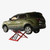 Katool KT-X66 6600 lbs. Portable Mid-Rise Scissor Lift 