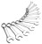 SUNEX  TOOL - CC 9930M Metric Stubby Wrench Set 10-19mm Main Image