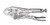 IRWIN 902L3-VG5WR 5in Curved Jaw Locking Plier