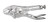 IRWIN INDUSTRIAL TOOL CO - ACH 4WR Curved Jaw Pliers 100 mm Main Image