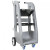 Auto Meter ES-11 Deluxe Equipment Stand With Front Casters And Bottom Compartment